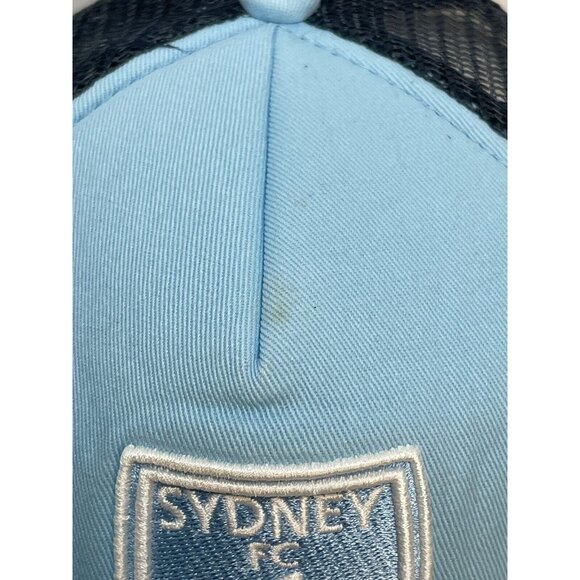 Sydney FC trucker mesh hat cap 7" snapback APL Fan Ink Soccer Football Club - Picture 7 of 9